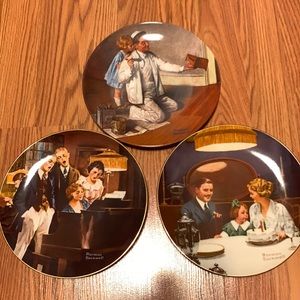 Norman Rockwell collector plates